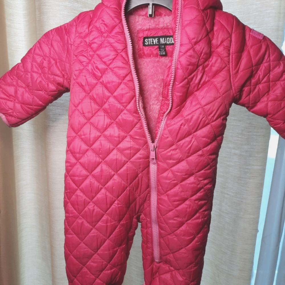 SIZE 12M Steve Madden Winter Onesie